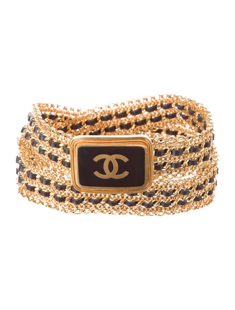 chanel women's belt|chanel chain belts for women.